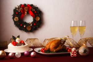 Christmas party food