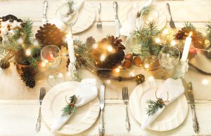 Christmas party decor