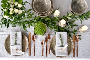 Easter tablescape