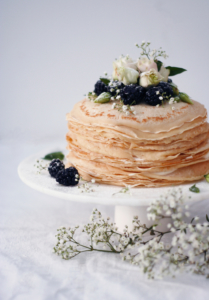 Wedding cake alternatives - crepes