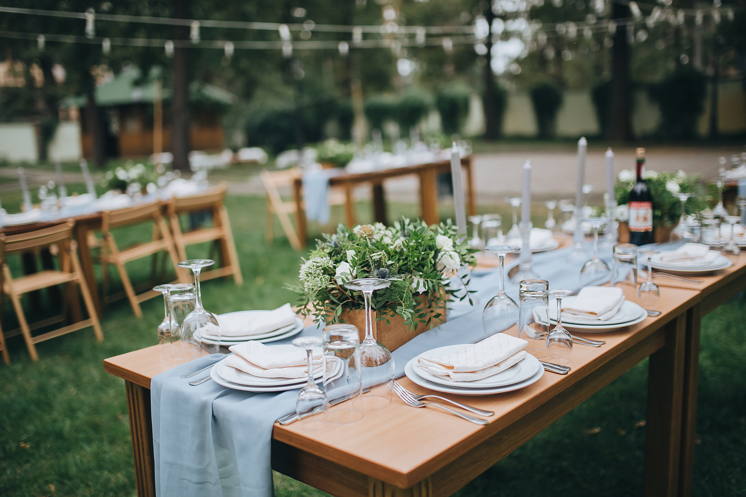 wedding backyard - Event Rentals by Hicks