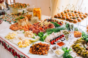 wedding grazing table